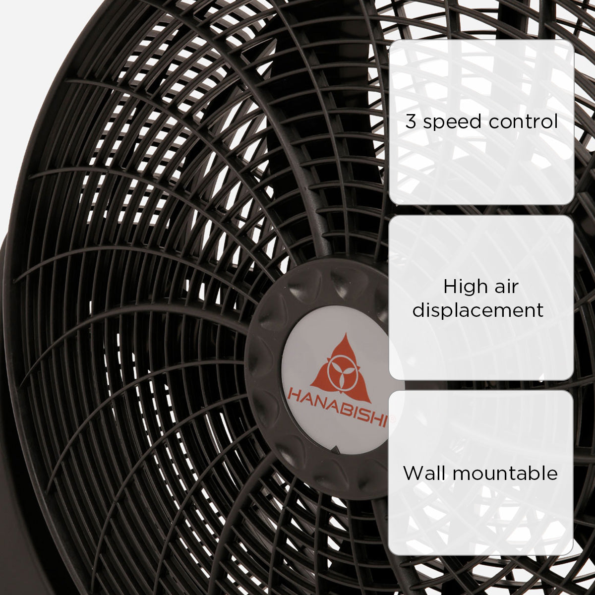 Hanabishi Ground Fan - 20in.