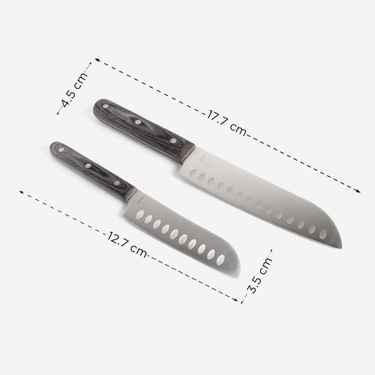 Martha Stewart Set of 2 Bramfield Santuko Knife