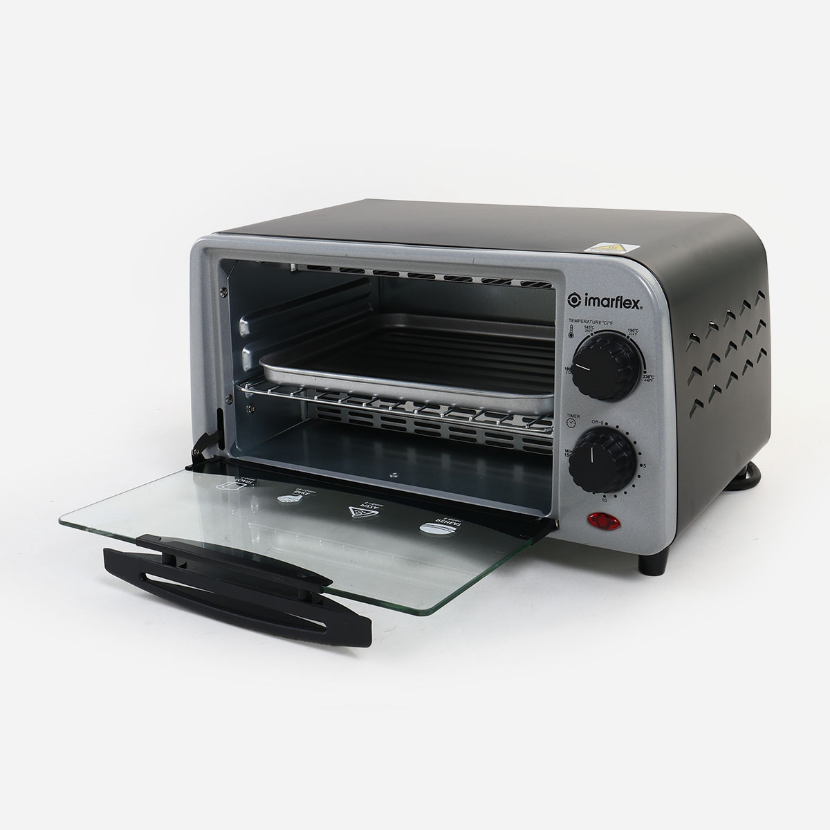 Imarflex Oven Toaster (Black) - 9L