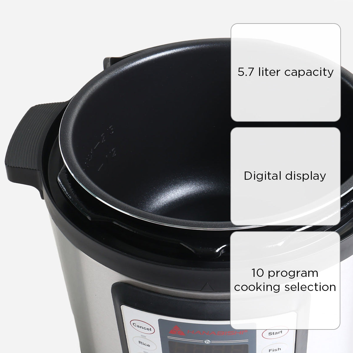 Hanabishi Multi-Cooker -  5.7L