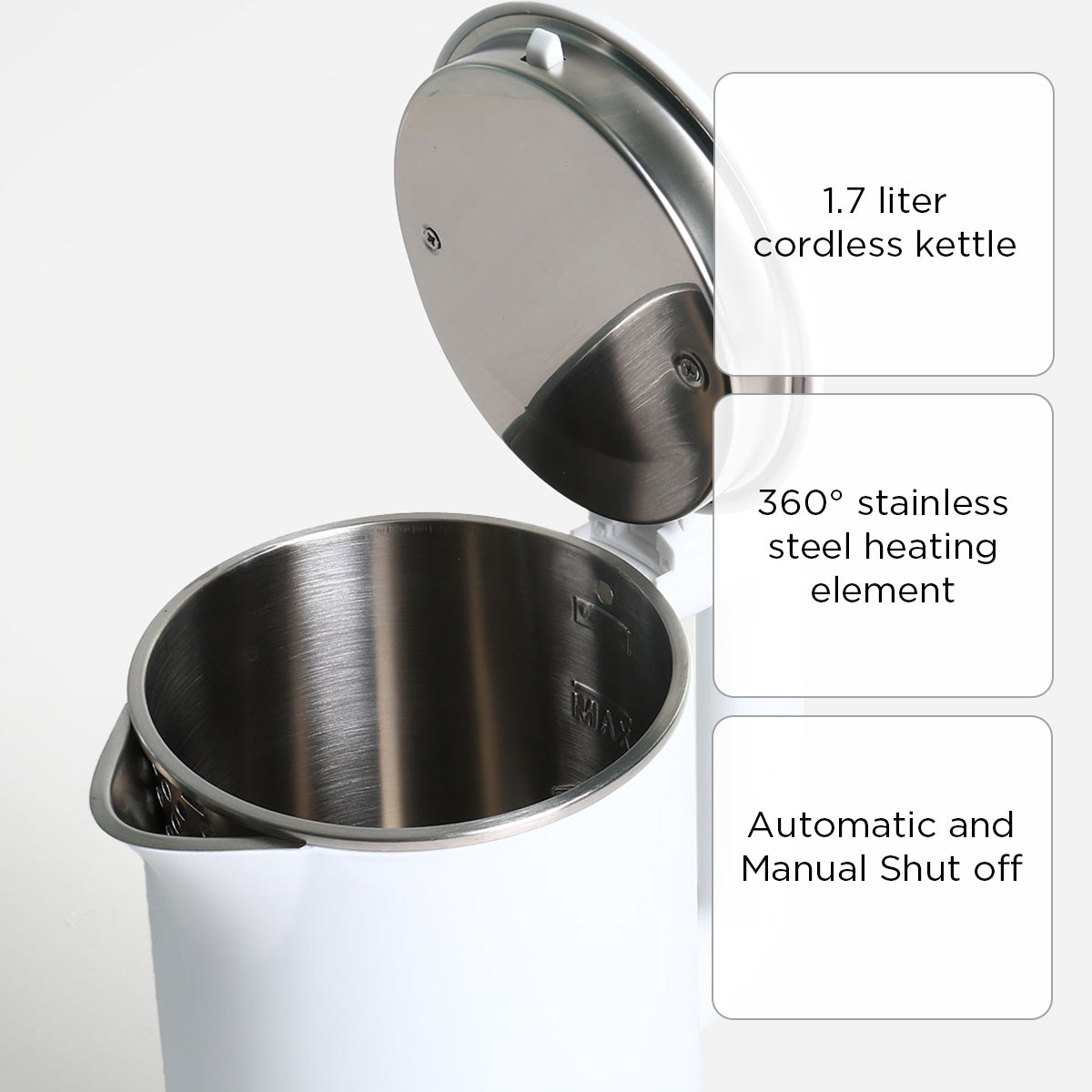 Hanabishi Electric Kettle - 1.7L