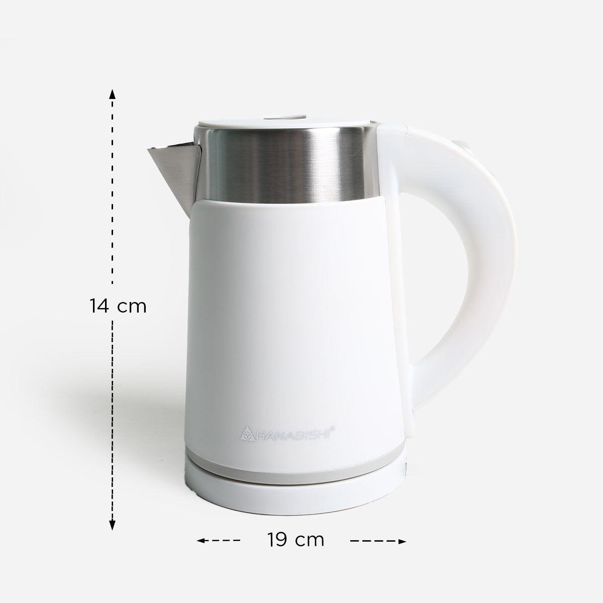 Hanabishi Electric Kettle (White) - 800ml