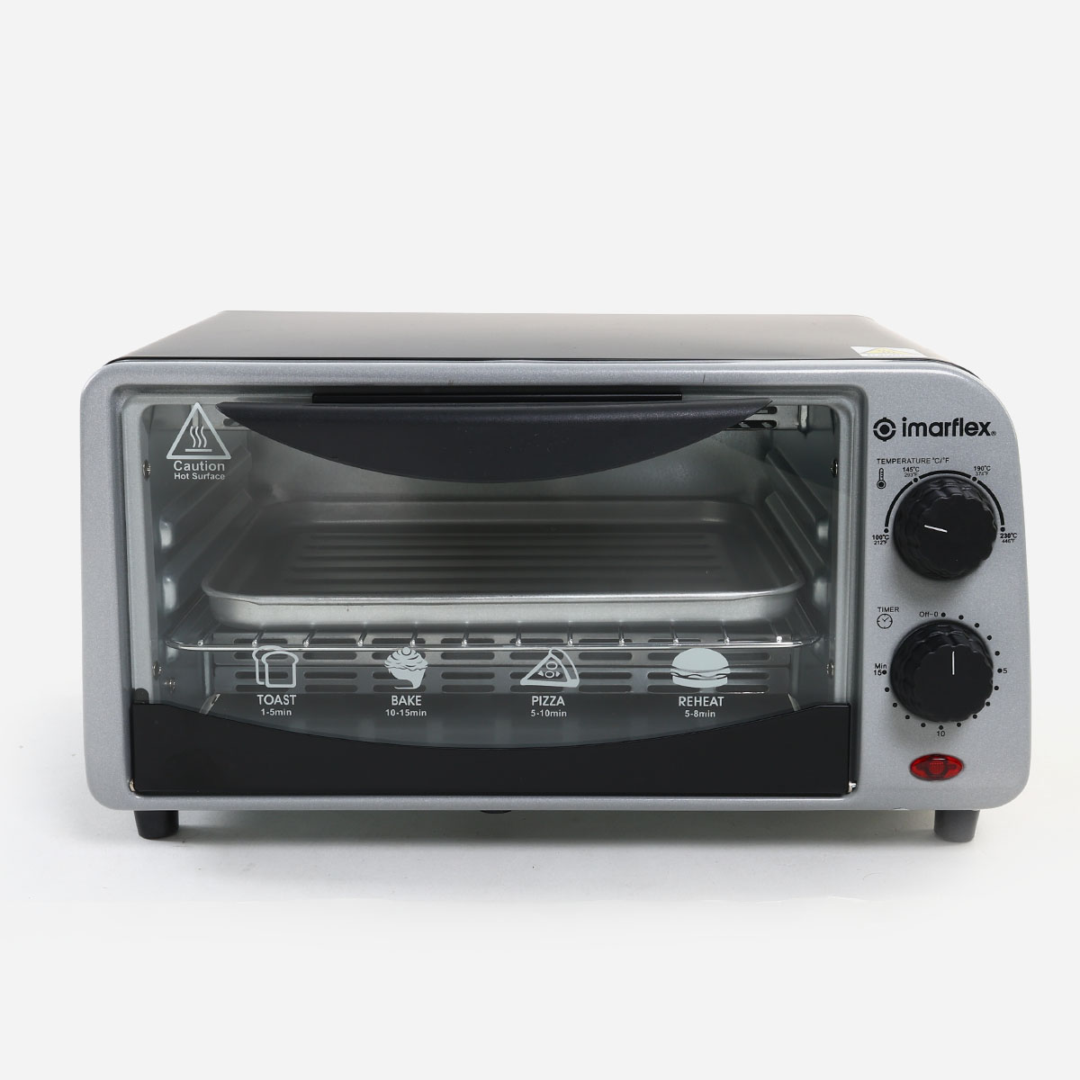 Imarflex Oven Toaster (Black) - 9L