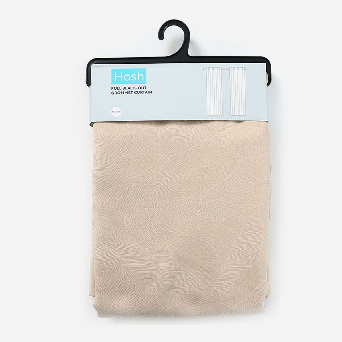 Hosh Full Blackout Window Curtain - Beige